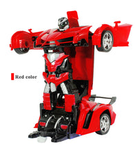2In1 RC Car Sports Car Transformation Robot