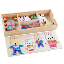Baby Bear Change Clothes Puzzle