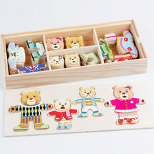 Baby Bear Change Clothes Puzzle