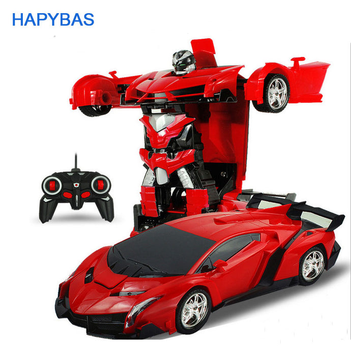 2In1 RC Car Sports Car Transformation Robot