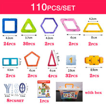 110pcs Magnetic Blocks