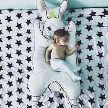 Plush Rabbit Toy Baby Sleeping Back Cushion